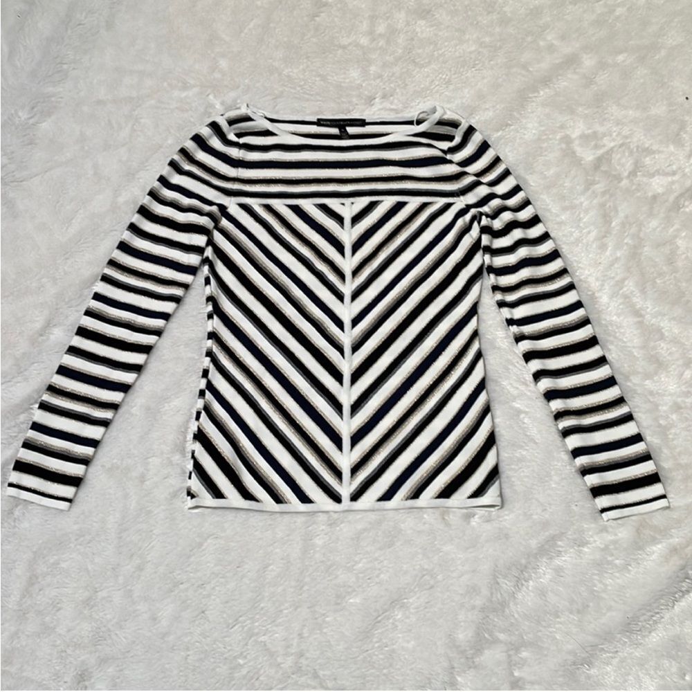 White House Black Market Long Sleeve Top Size M
